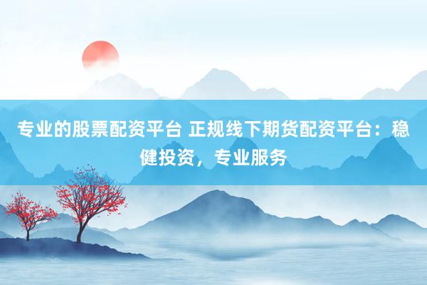 专业的股票配资平台 正规线下期货配资平台:稳健投资,专业服务